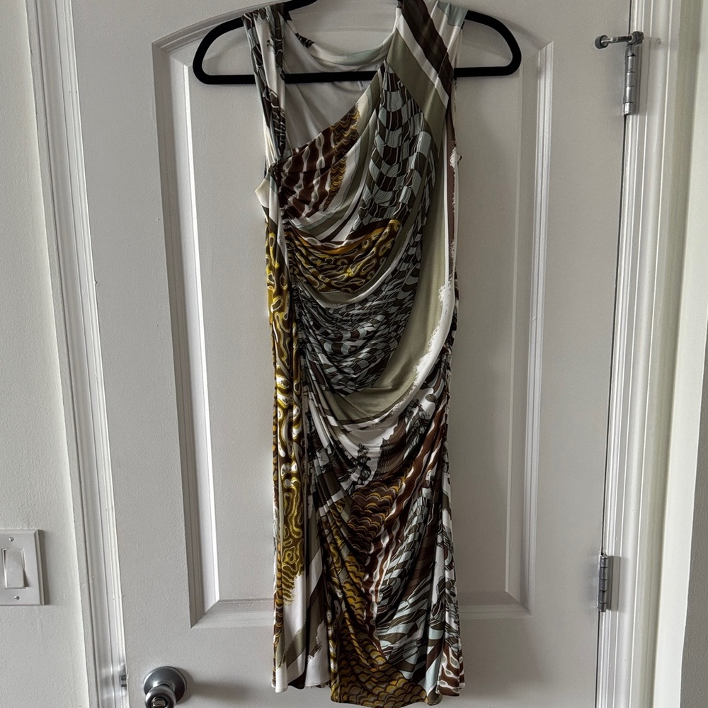 PUCCI Multicolor Draped Dress